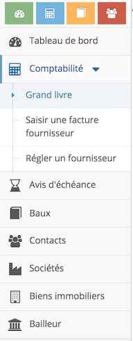 Grand livre comptable, saisi et payer une facture